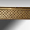 19thc. gilt overmantle mirror lattice work