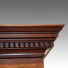 George III mahogany cupboard press cornice
