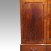 George III mahogany linen press door