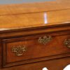 Georgian oak cabriole leg dresser base drawer