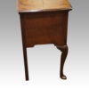 Georgian oak cabriole leg dresser base end