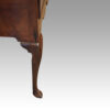 Georgian oak cabriole leg dresser base front leg