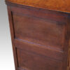 Queen Anne oak and burr elm chest of drawers end panel
