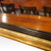 Regency gilt over mantle mirror bottom rail