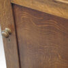Victorian oak partners desk door knob