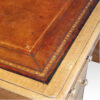 Victorian oak partners desk tooling