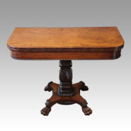 William IV mahogany tea table