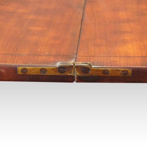 William IV mahogany tea table hinge