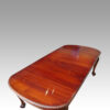 Edwardian mahogany claw and ball extending table top