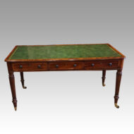 Georgian mahogany writing table