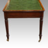 Georgian mahogany writing table side panel