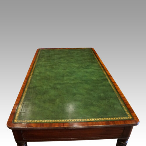 Georgian mahogany writing table top