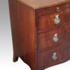 Regency mahogany batchelors chest corner