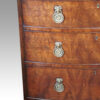 Regency mahogany batchelors chest detail