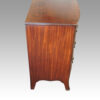 Regency mahogany batchelors chest slide handle