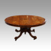Victorian inlaid walnut coffee table
