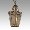 Edwardian rronze hall lantern