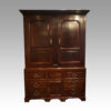 George III oak livery cupboard