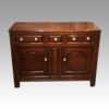 Georgian oak dresser base