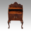 Pair walnut bedside cabinets single