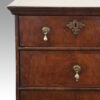 Queen Anne walnut chest of drawers top drawer