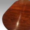 Regency style mahogany twin pillar table (2)