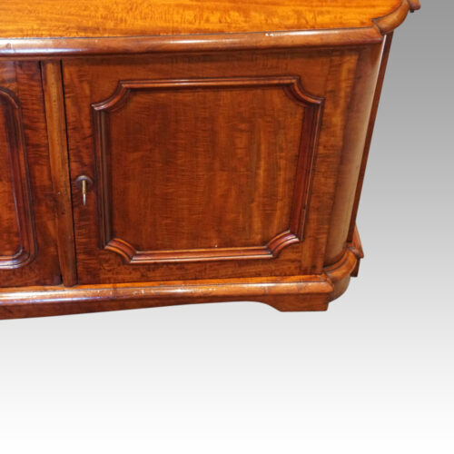 Victorian mahogany low cupboard for TV cupboard door