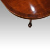 14ft 3 pillar mahogany dining table cross banding