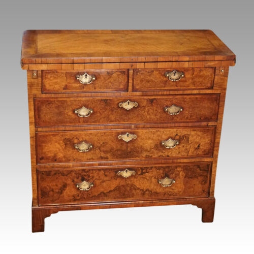 19thc. walnut Batchelors chest