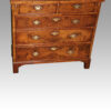 19thc. walnut batchelors chest front