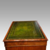 Antique mahogany partners desk leather top