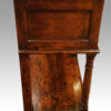 George III oak pot board dresser base end panel
