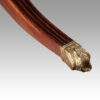 George VI mahogany twin pillar dining table claw