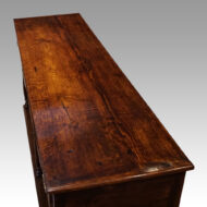 Georgian oak pot board dresser top