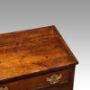 Georgian oak pot board dresser top end
