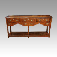 Georgian oak pot board dresser