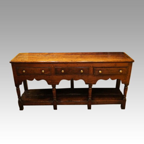 Georgian oak rustic dresser