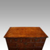 Queen Anne walnut chest of drawers top