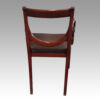 Set of 10 Regency mahogany dining chairs armchair rear