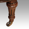 Victorian Leather desk chair leg