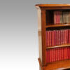 Victorian mahogany 2 tier open bookcase top tier
