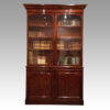 Victorian mahogany library bookcase