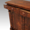William IV rosewood side cabinet drawers open