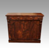 William IV rosewood side cabinet front