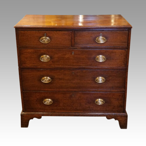 Antique elm chest