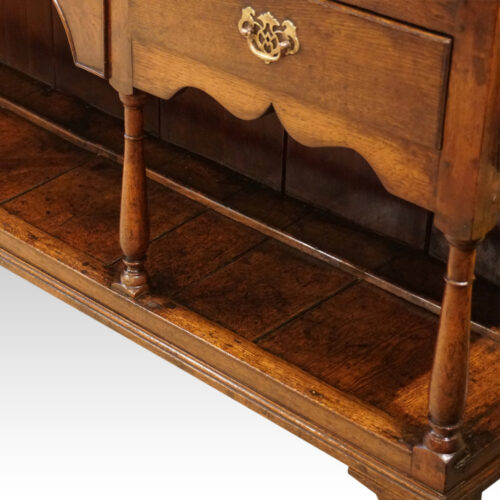 Antique oak dresser base base
