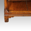 Antique oak dresser base foot