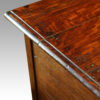 Antique oak small dresser base edge