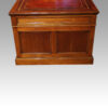 Edwardian mahogany partners desk end