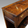 Georgian oak inlaid dresser base end panel